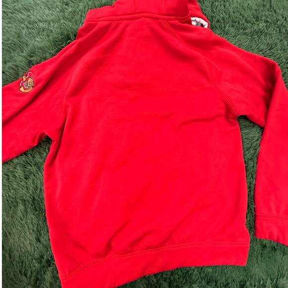 Cornell University Red Pullover Sweatshirt Size Medium Unisex - Picture 7 of 7